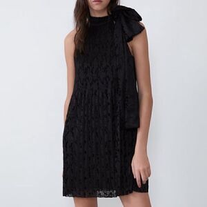 - 𝅺ZARA Pleated halter dress